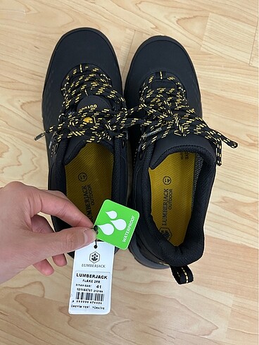 41 Beden siyah Renk Lumberjack waterproof bot