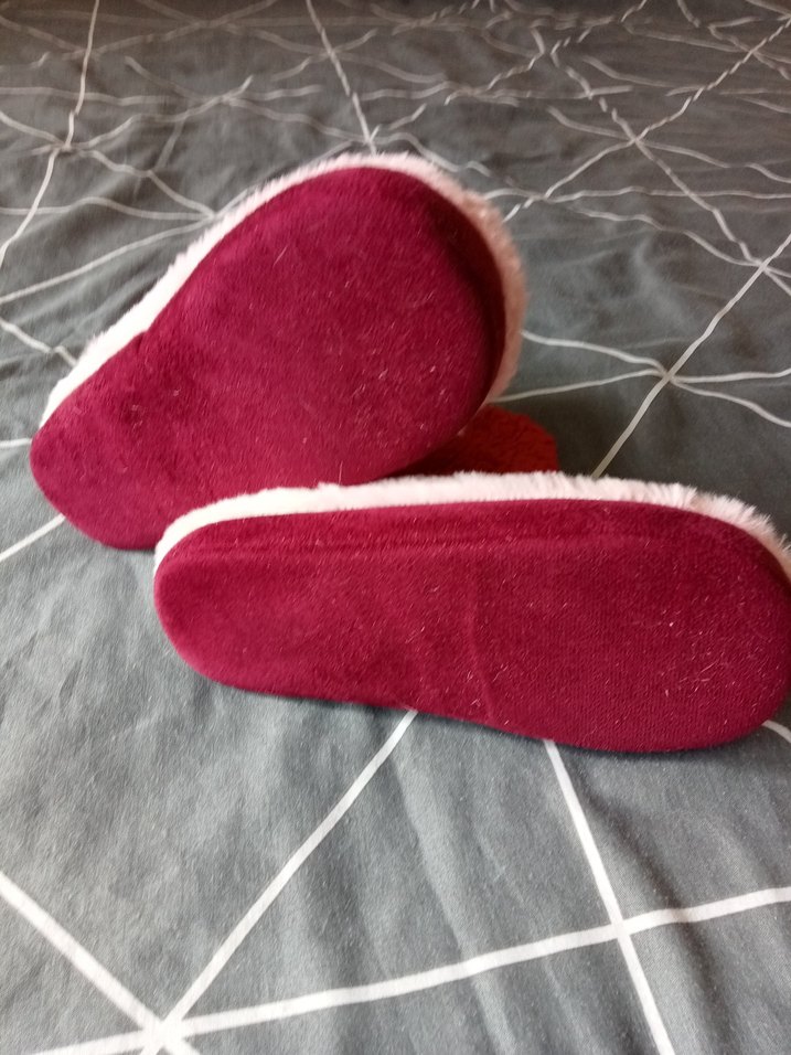 Kızlar için Pembe Sıcak Kürklü Terlik - Görsel 3