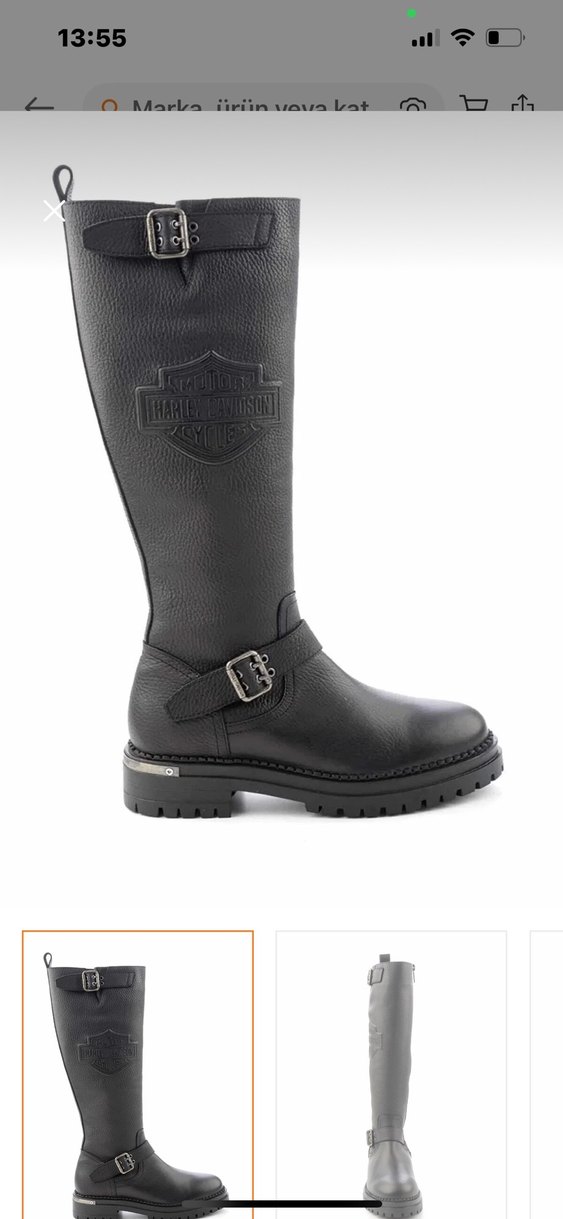 Harley davidson kadın çizme - Görsel 5
