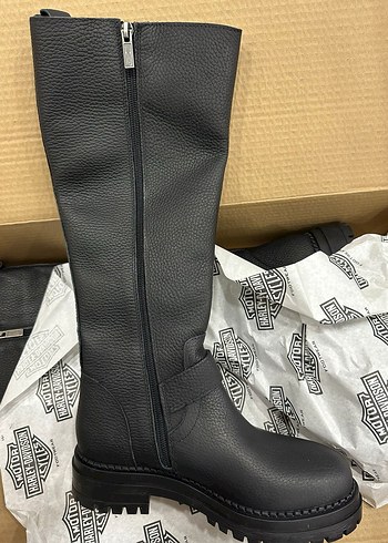 Kadın Harley Davidson çizme - Görsel 6