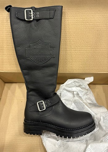 Kadın Harley Davidson çizme - Görsel 3