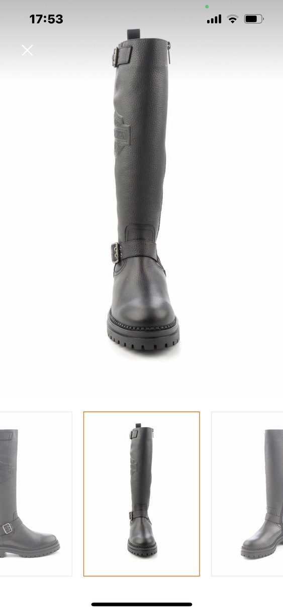 Kadın Harley Davidson çizme - Görsel 2