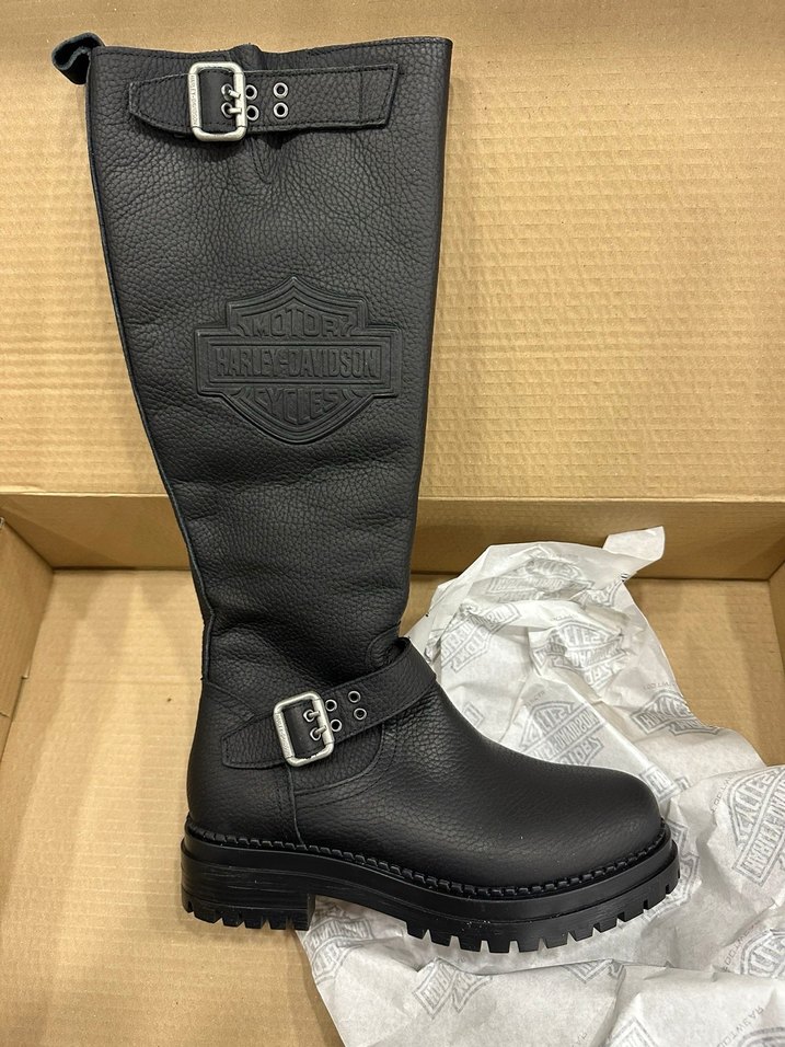 Kadın Harley Davidson çizme - Görsel 3