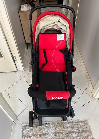 Kırmızı KANZ Bebek Arabası - Görsel 2