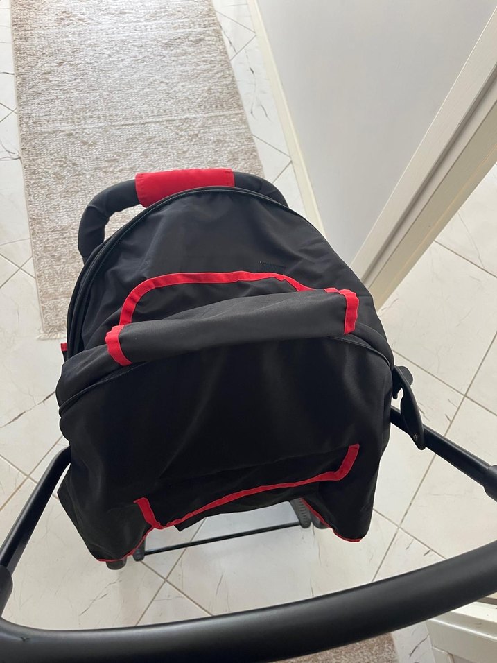 Kırmızı KANZ Bebek Arabası - Görsel 4