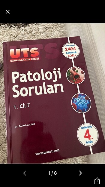 UTS Patoloji Soruları 2 cilt