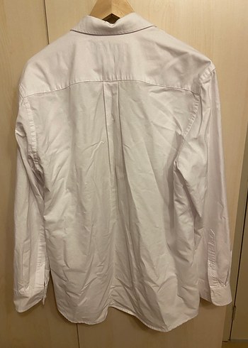 Erkek Beyaz Regular Gömlek - Görsel 3