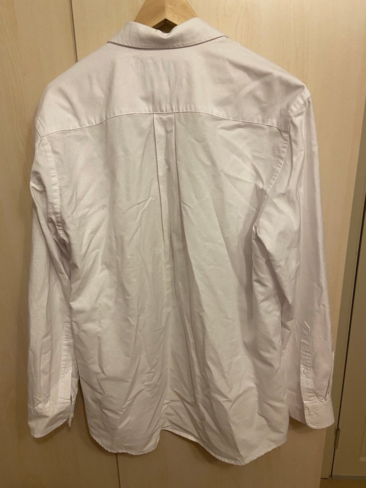 Erkek Beyaz Regular Gömlek - Görsel 3