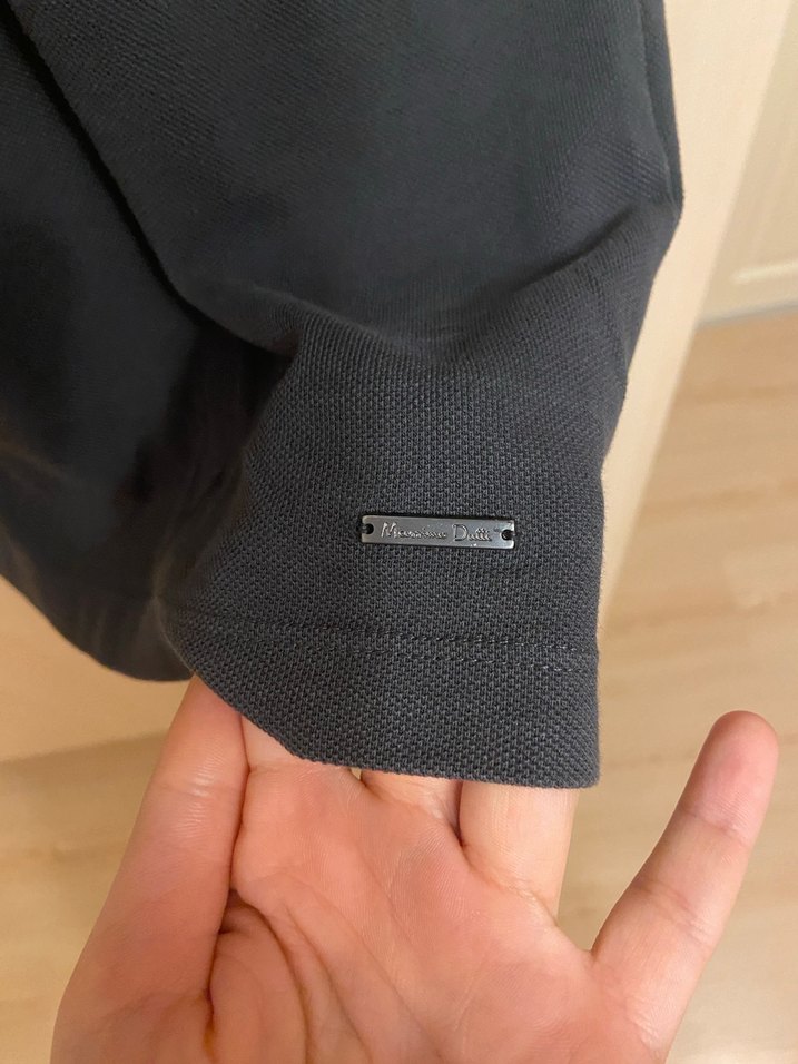 Düğmeli Füme Erkek Polo Yaka Tişört - Görsel 3