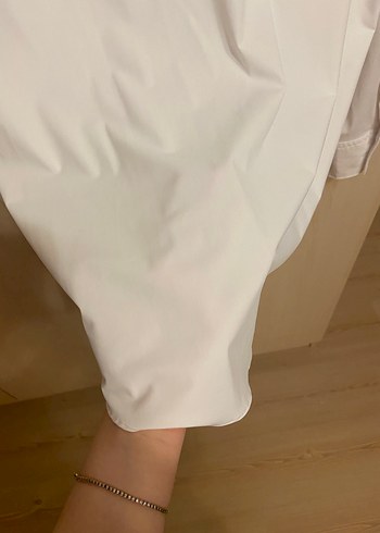 Beyaz Uzun Kollu Slim Fit Erkek Gömlek - Görsel 3