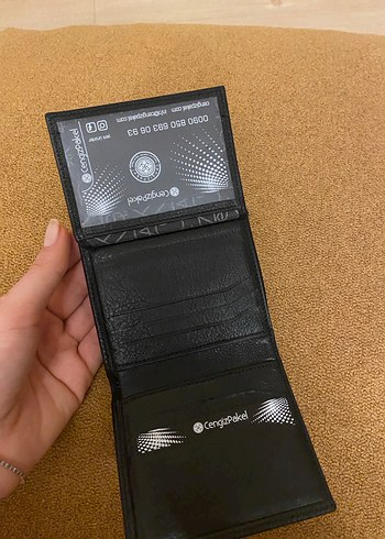 Siyah Yılan Desenli Erkek Cüzdanı Cengiz Pakel - Görsel 2