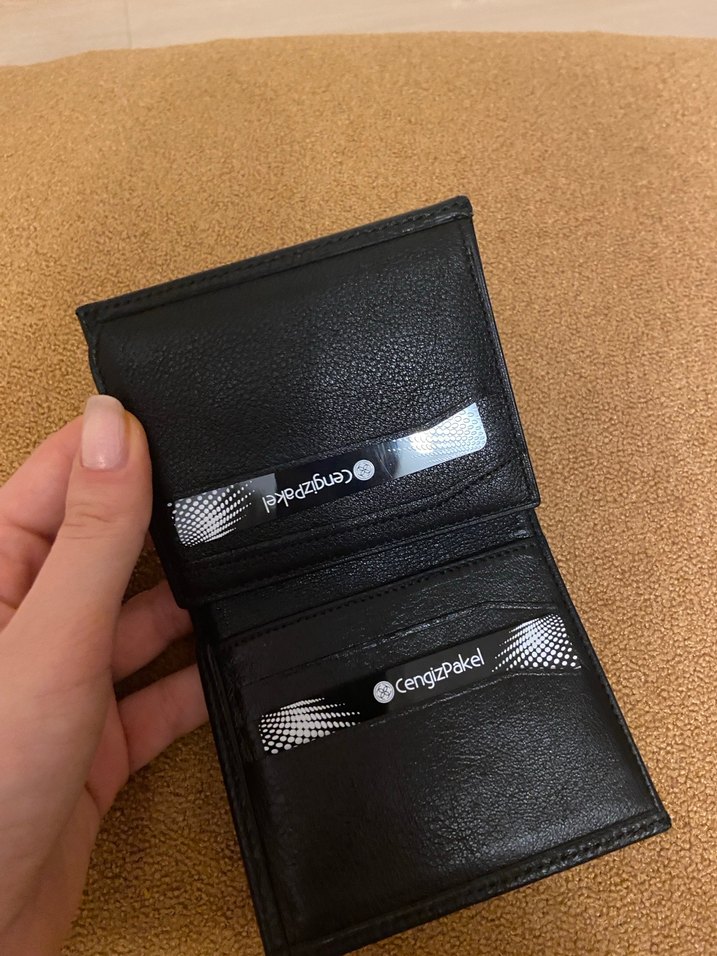 Siyah Yılan Desenli Erkek Cüzdanı Cengiz Pakel - Görsel 4