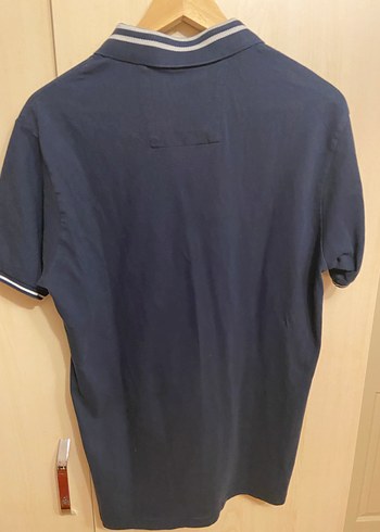 Erkek Siyah Fermuarlı Polo Tişört - Görsel 3