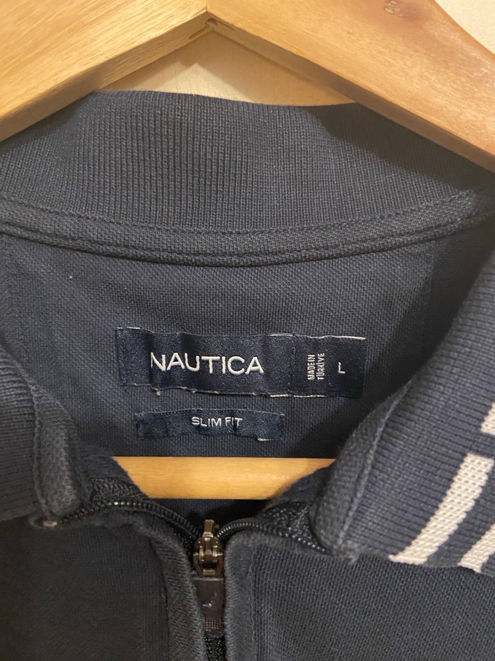 Erkek Siyah Fermuarlı Polo Tişört - Görsel 2