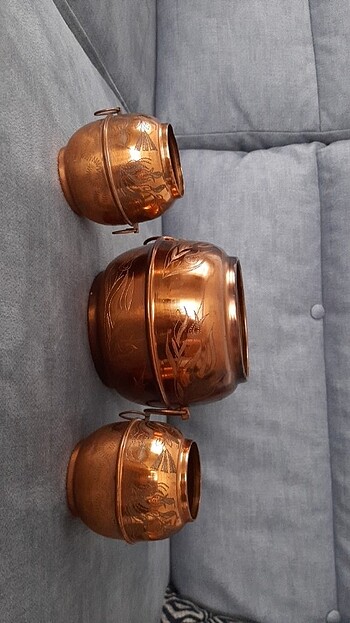 Bakır üründür tertemiz hiç bir sorunu yoktur 