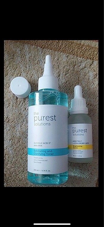 The purest solutions tonik ve arbutin