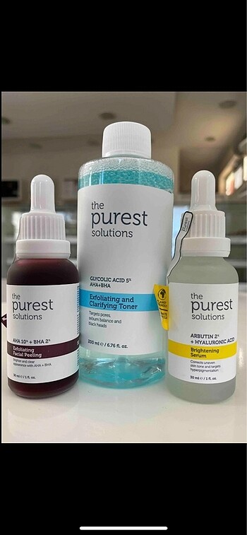 The purest solutions set