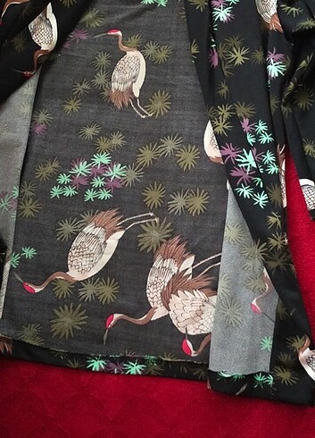 m Beden çeşitli Renk Kimono tarzı bir üst 