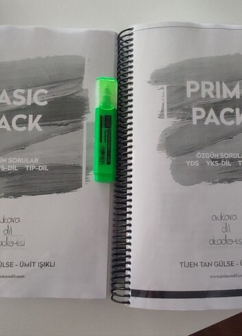 Ankara dil akademisi basic pack prime back 