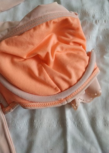 Pembe Fırfırlı Straplez Kız Bolero - Görsel 2