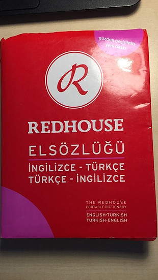 İngilizce Türkçe sözlük Redhouse