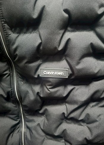 Calvin Klein Siyah Fermuarlı Erkek Yelek - Görsel 2