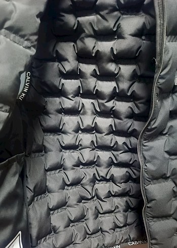 Calvin Klein Siyah Fermuarlı Erkek Yelek - Görsel 3