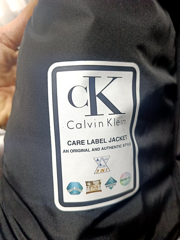 Calvin Klein Siyah Fermuarlı Erkek Yelek - Görsel 4