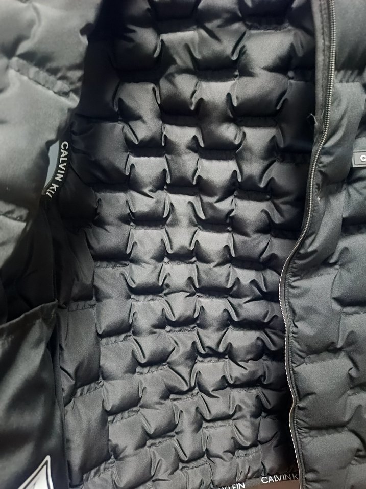 Calvin Klein Siyah Fermuarlı Erkek Yelek - Görsel 3