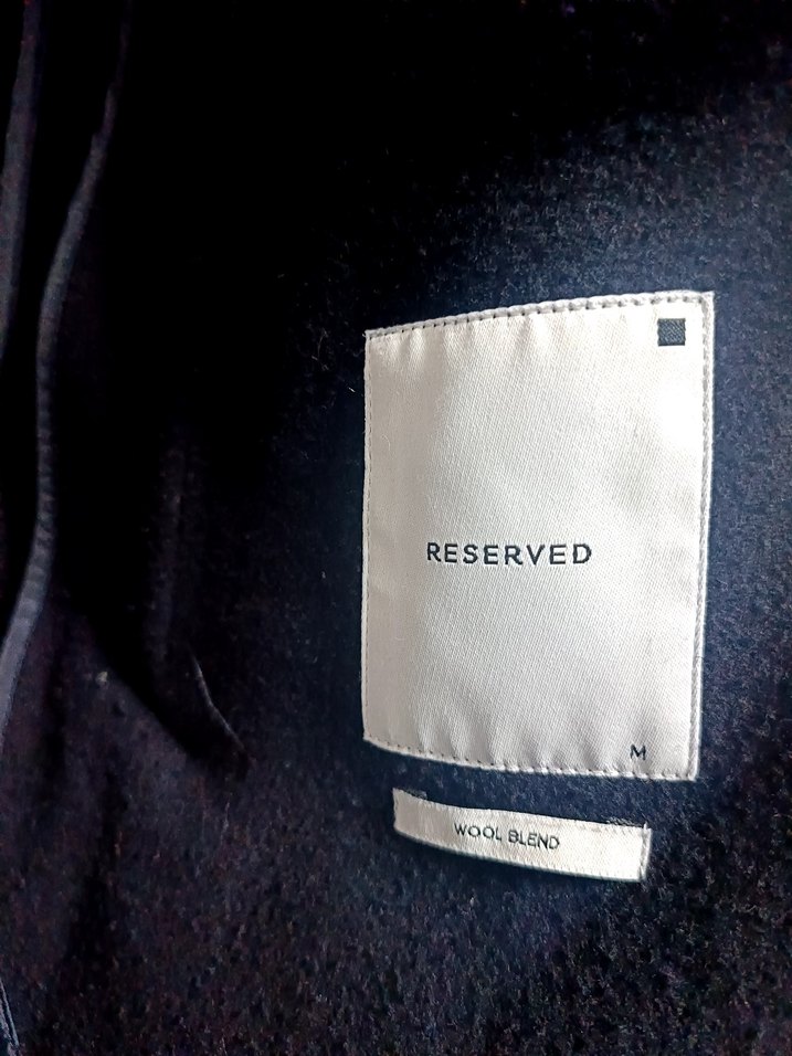 Düğmeli Gri Erkek Kaban, Normal Boy, Regular Fit - Görsel 2