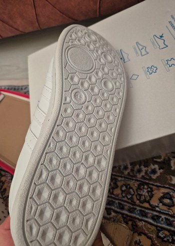 43 Beden beyaz Renk Beyaz Bağcıklı Erkek Spor Ayakkabı