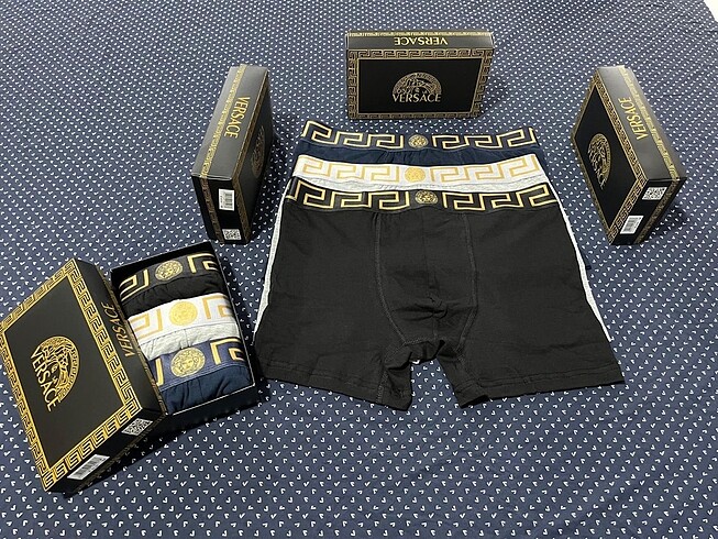 VERSACE PREMİUM BOXER 3 LÜ XL BEDEN