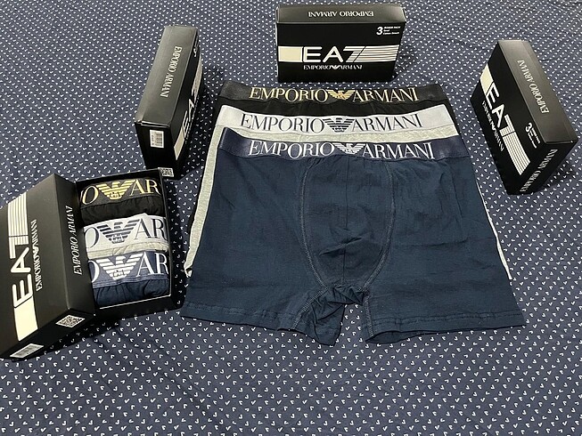 EMPORİO ARMANI PREMİUM BOXER 3 LÜ XL BEDEN