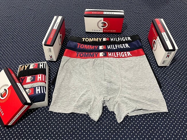 TOMMY HİLFİGER PREMİUM BOXER 3 LÜ XXL BEDEN