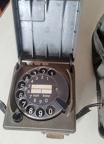 Antika eski sahra telefonu 