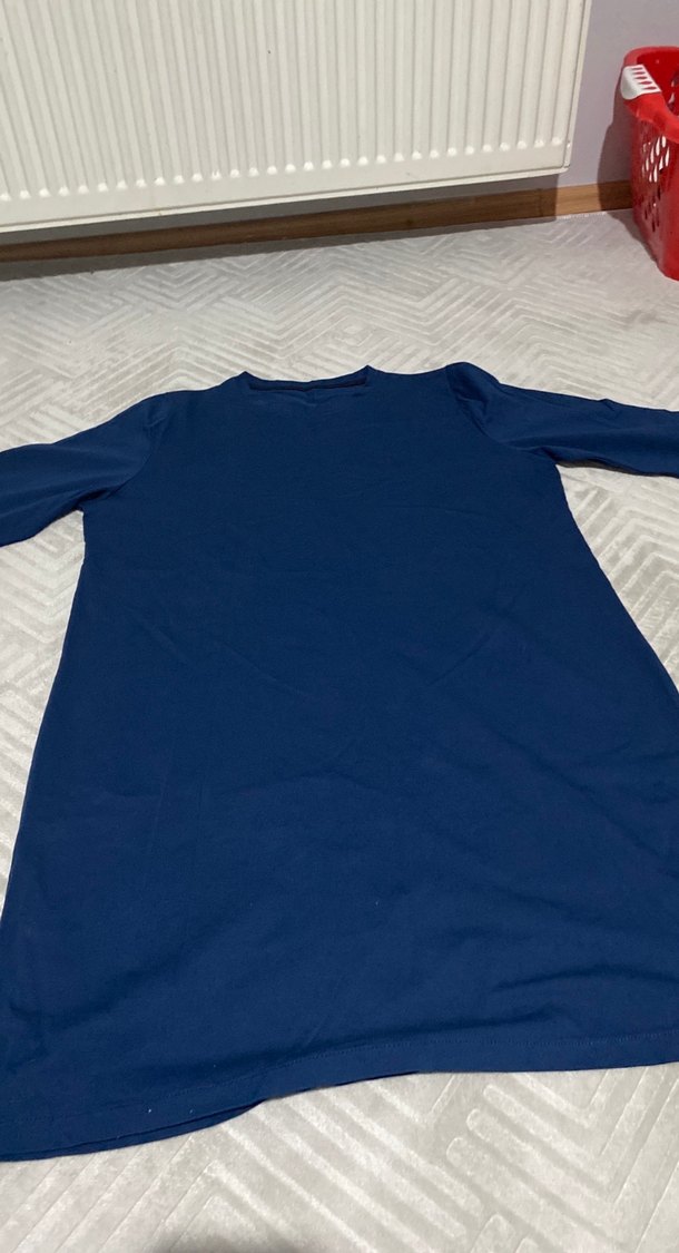 Mavi Uzun Kollu tunik - Görsel 2