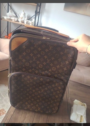 Louis Vuitton Orjinal Deri Valiz