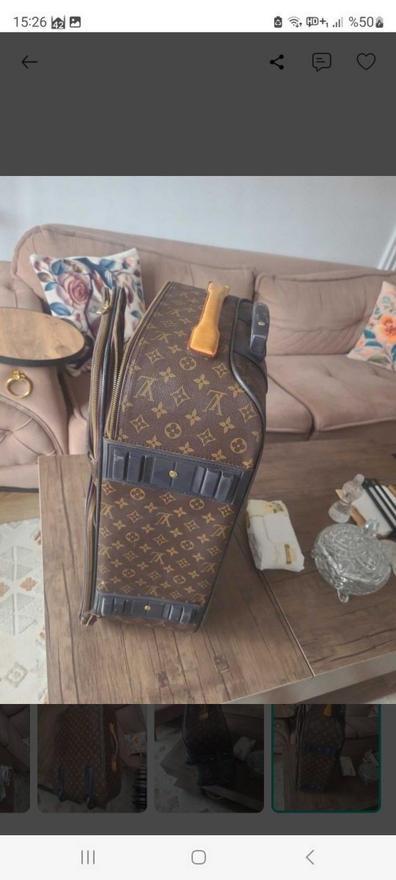 Louis Vuitton orjinal deri valiz — görsel 8/11