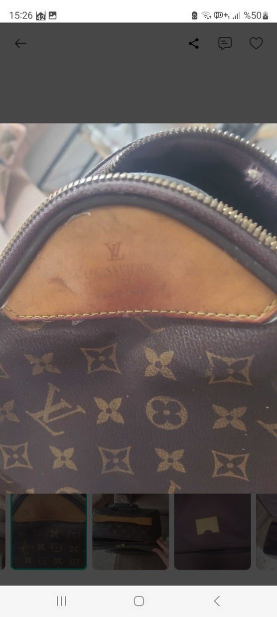 Louis Vuitton orjinal deri valiz — görsel 2/11