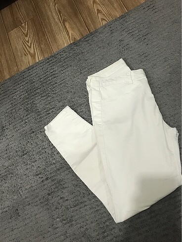 38 Beden Beyaz Pantalon