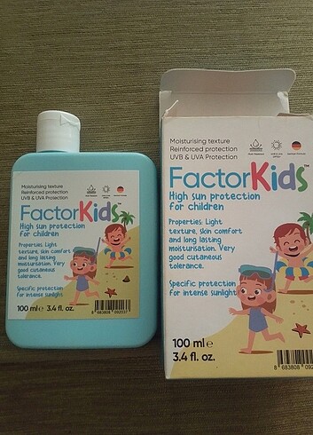 FactorKids Çocuk Güneş Kremi 