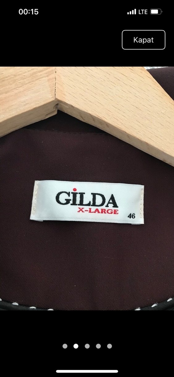 Bordo Kadın Uzun Kuşaklı Trençkot - Görsel 2