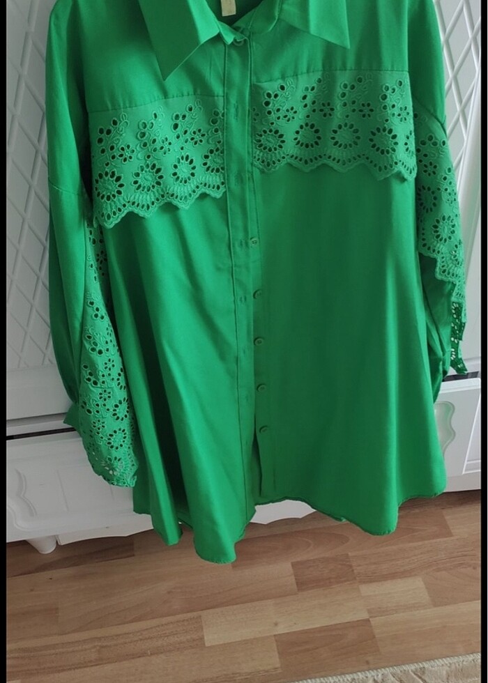 Fistolu Tunik Gömlek - Görsel 2