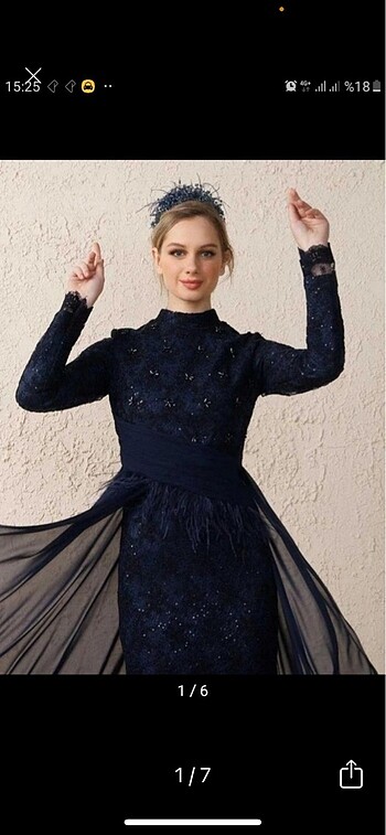 Minelaşk gipür abiye - Görsel 3