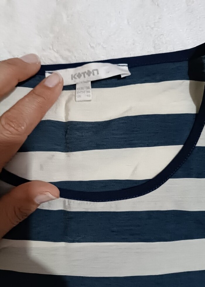 Çizgili bluz - Görsel 2