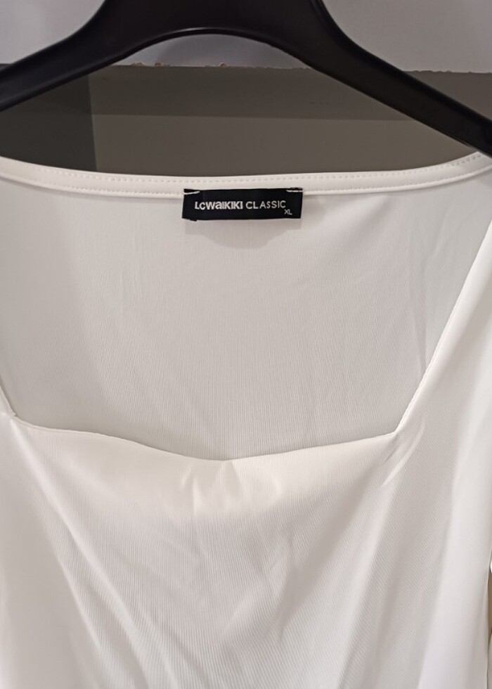 Kare yaka bluz - Görsel 3