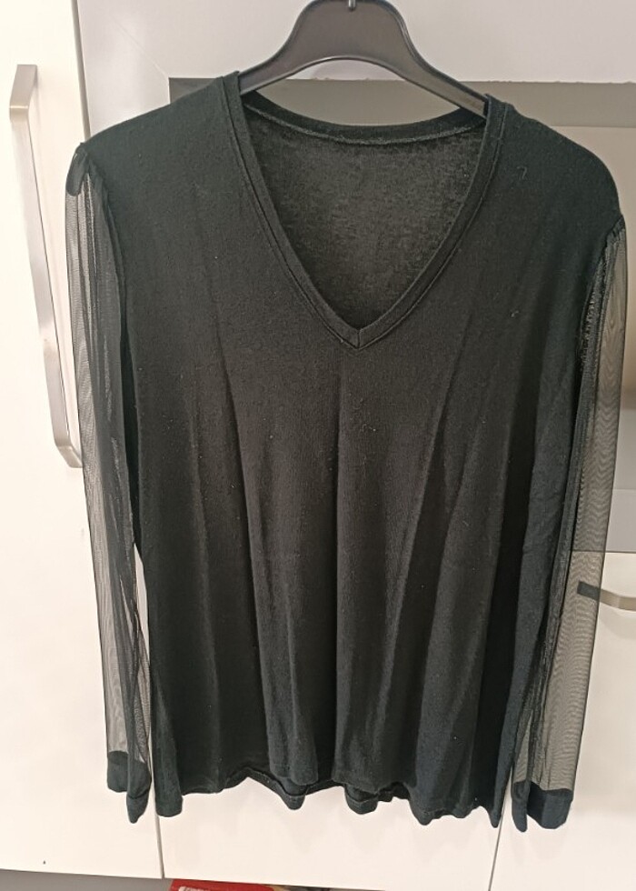 Siyah bluz - Görsel 2