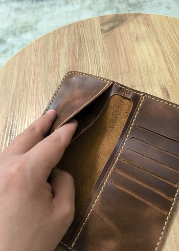 deri kadın cüzdanı - Görsel 4