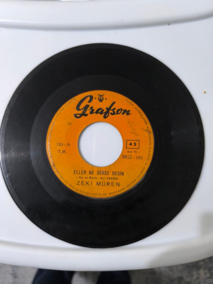 Zeki Müren 45'lik Plak - Görsel 2