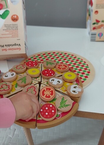 Melissa Ahşap pizza oyuncak 